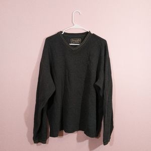 Abercrombie & Fitch Gray Cotton Sweater